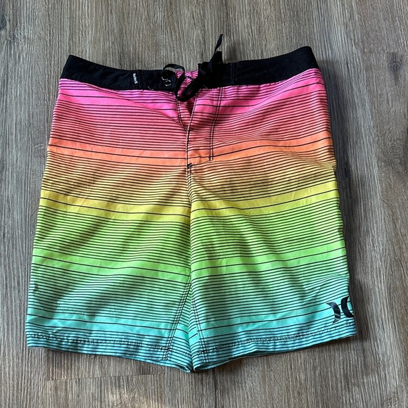 Hurley Kids Board Shorts Size 12/26 - Picture 1 of 4
